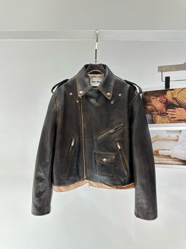 Куртка кожаная женская фото 7