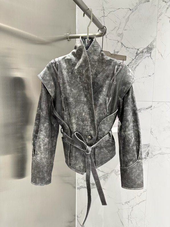 Куртка кожаная женская фото 7