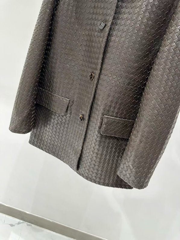 Jacket leather women's фото 7