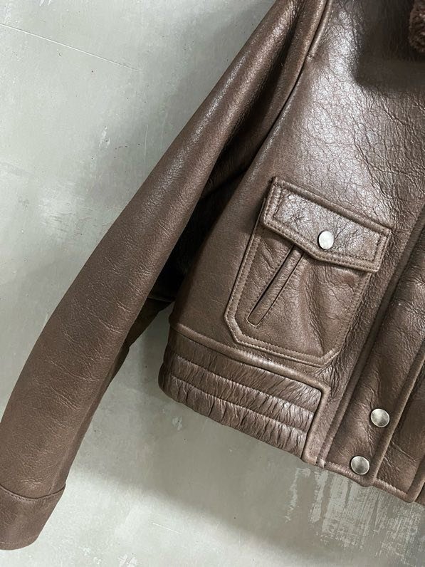 Куртка кожаная женская фото 7