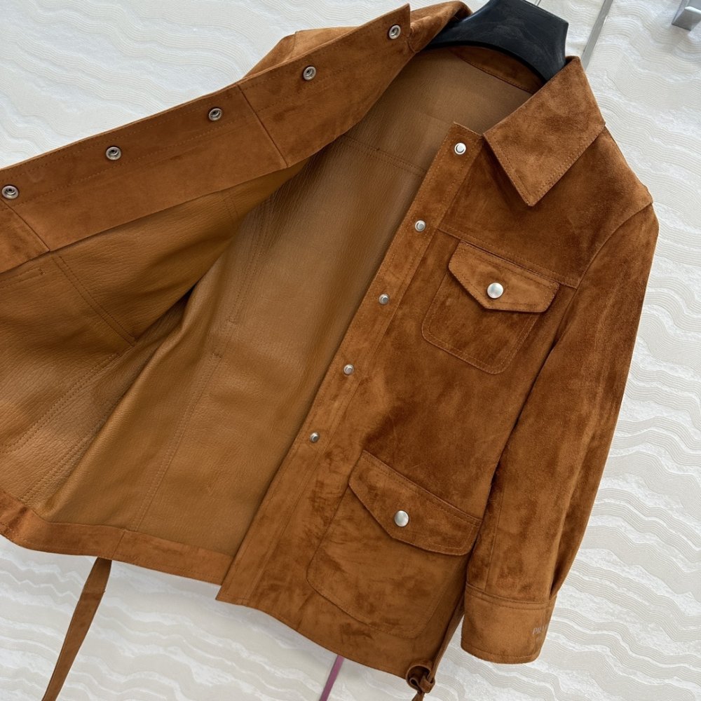 Jacket leather women's фото 8