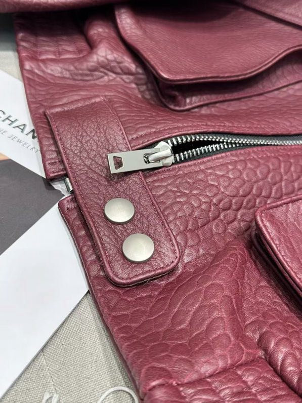 Jacket leather women's фото 8