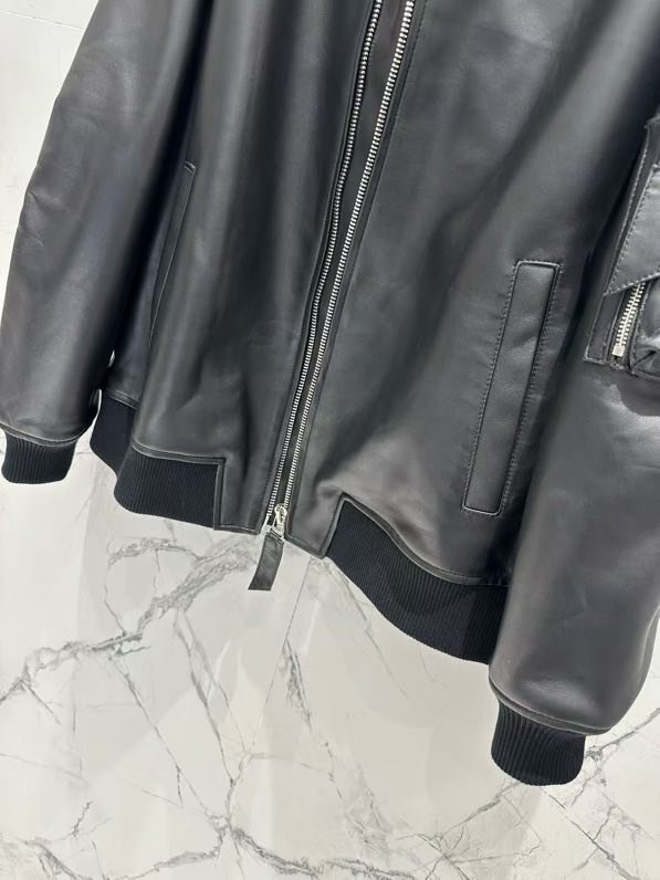 Jacket leather women's фото 8