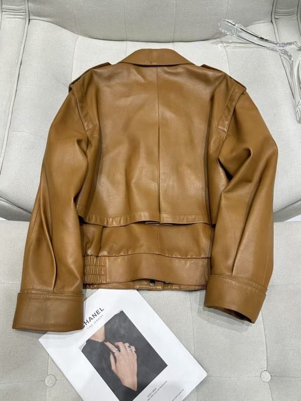 Jacket leather women's фото 8