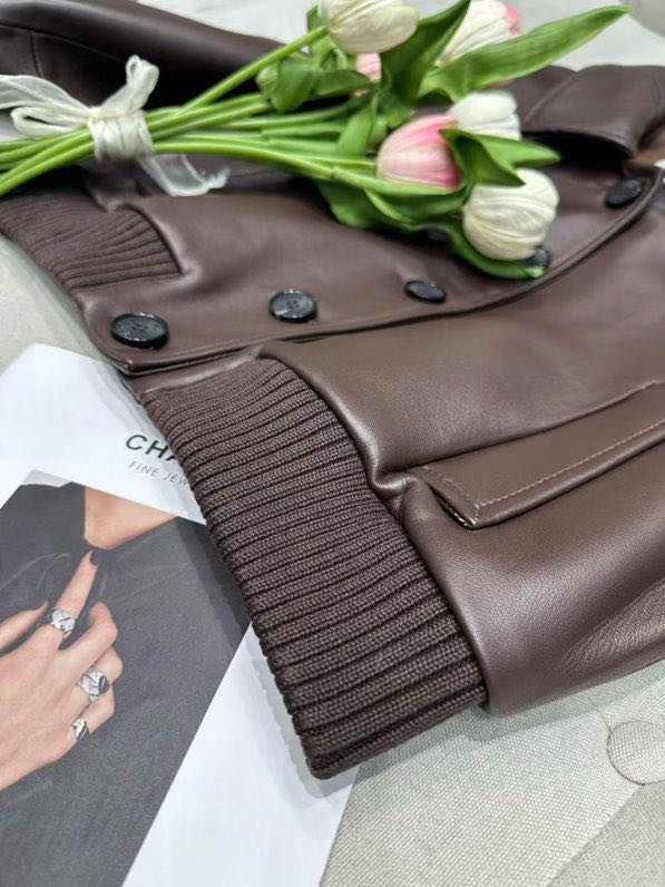 Куртка кожаная женская фото 8