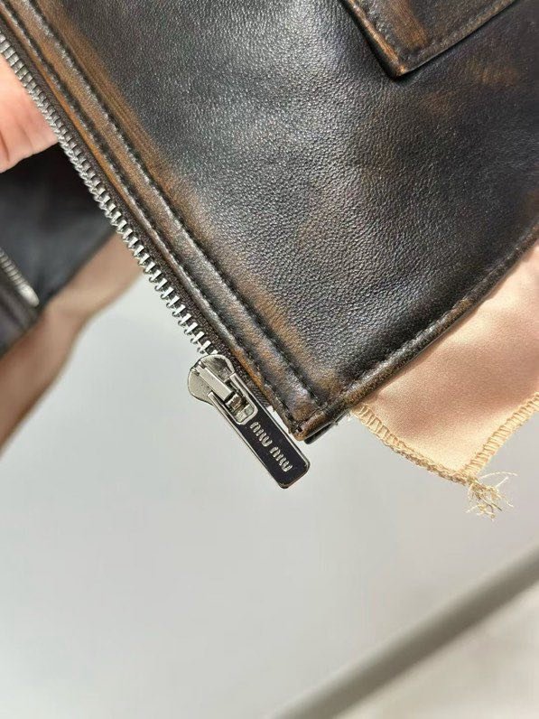 Куртка кожаная женская фото 8