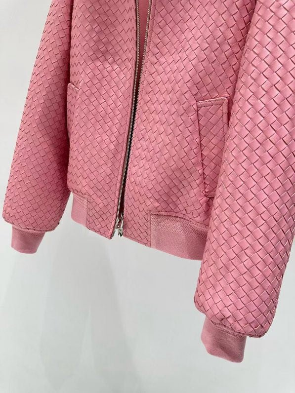 Jacket leather women's фото 8