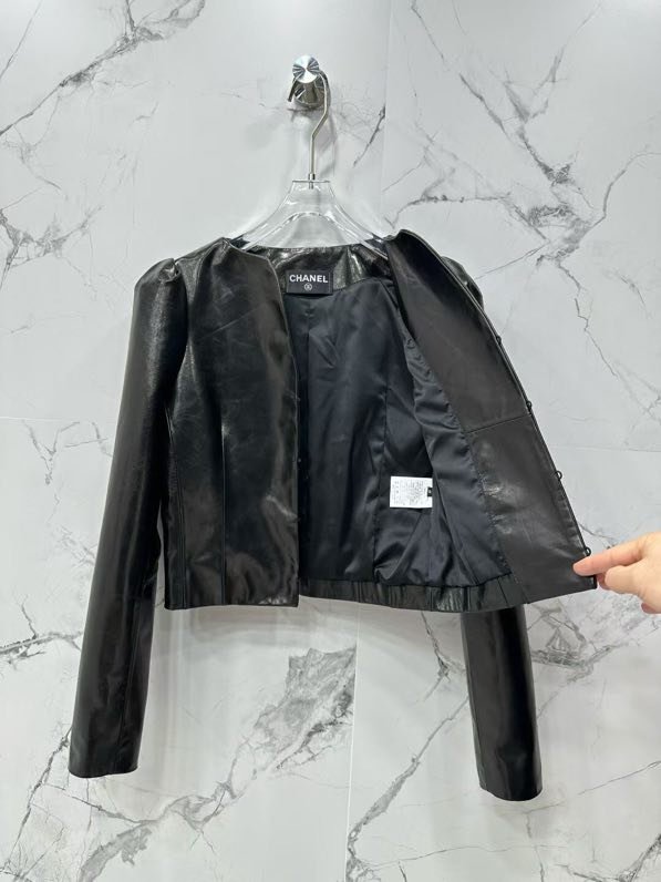 Jacket leather women's фото 8