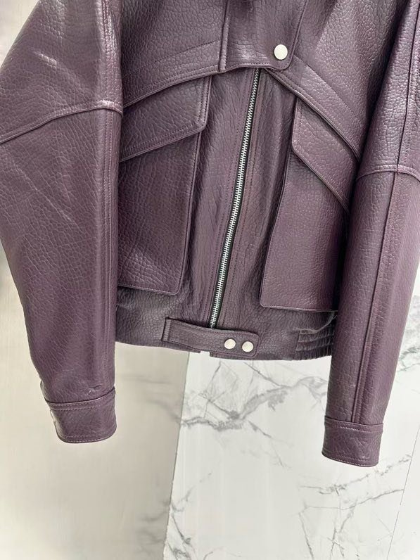 Куртка кожаная женская фото 9