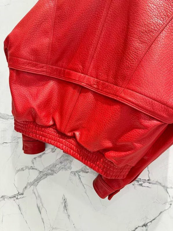 Jacket leather women's фото 9