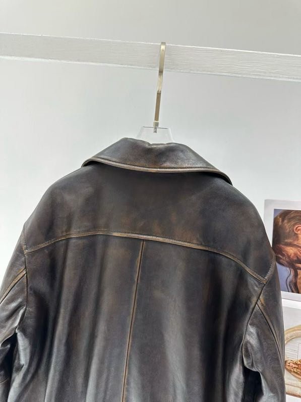 Jacket leather women's фото 9