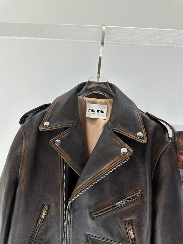 Куртка кожаная женская фото 9