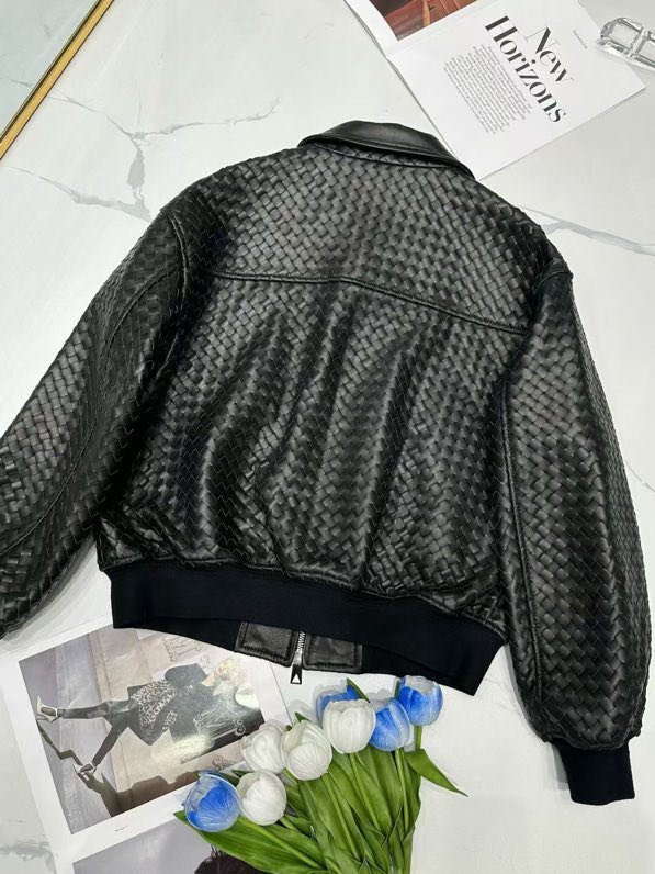 Jacket leather women's фото 9