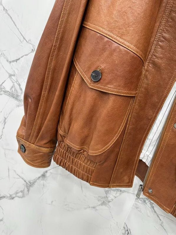 Куртка кожаная женская фото 9