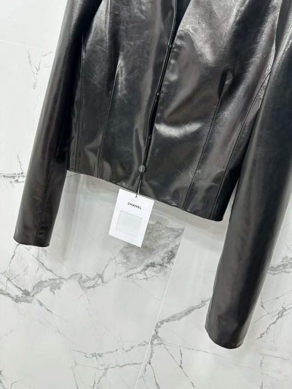 Jacket leather women's фото 9