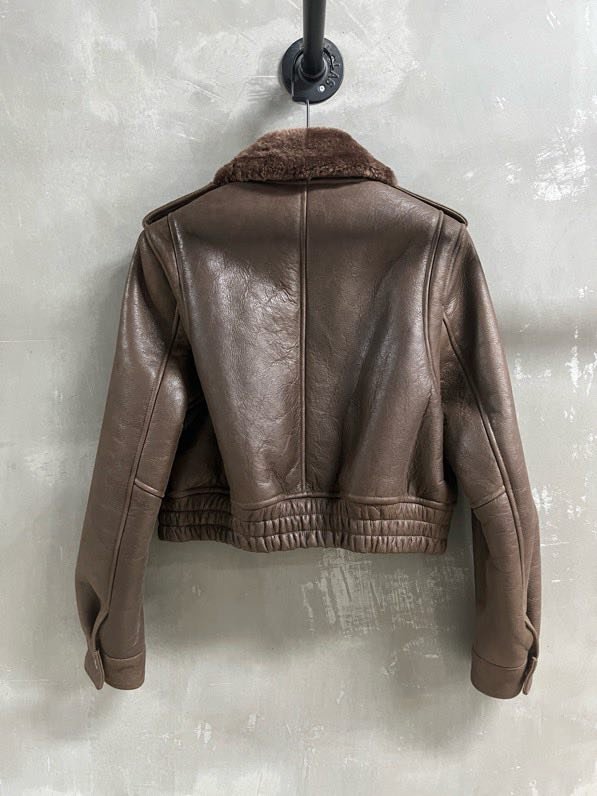 Куртка кожаная женская фото 9