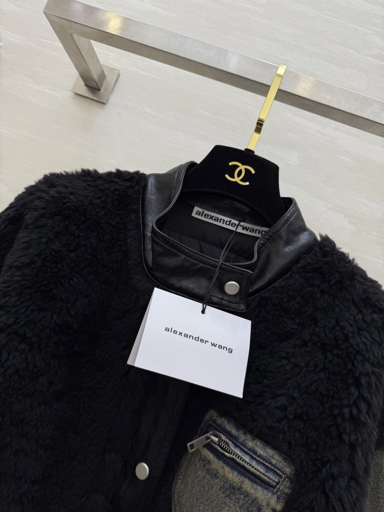 Jacket on feathers denim women's фото 6