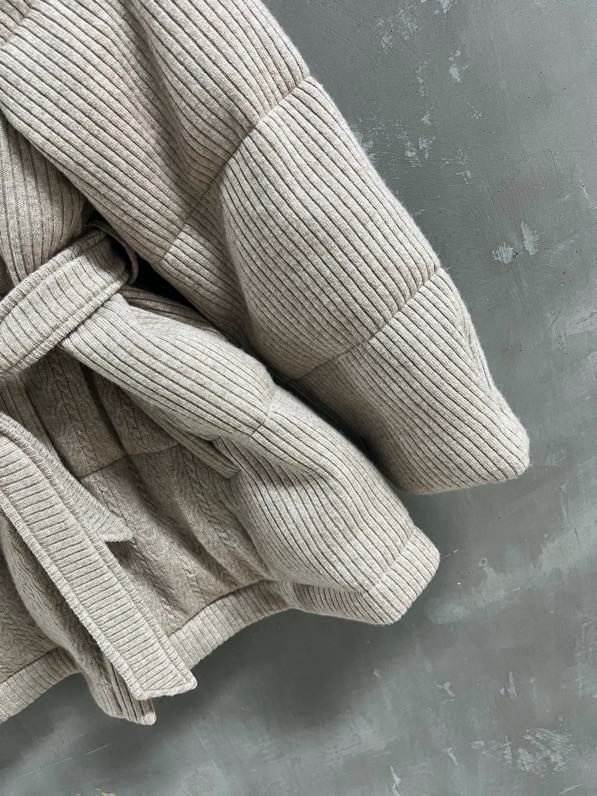 Jacket on feathers women's фото 5