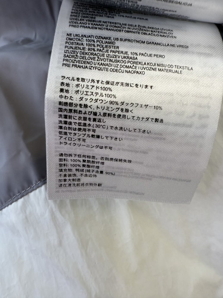 Куртка пуховик Canada Goose з довгими рукавами фото 9