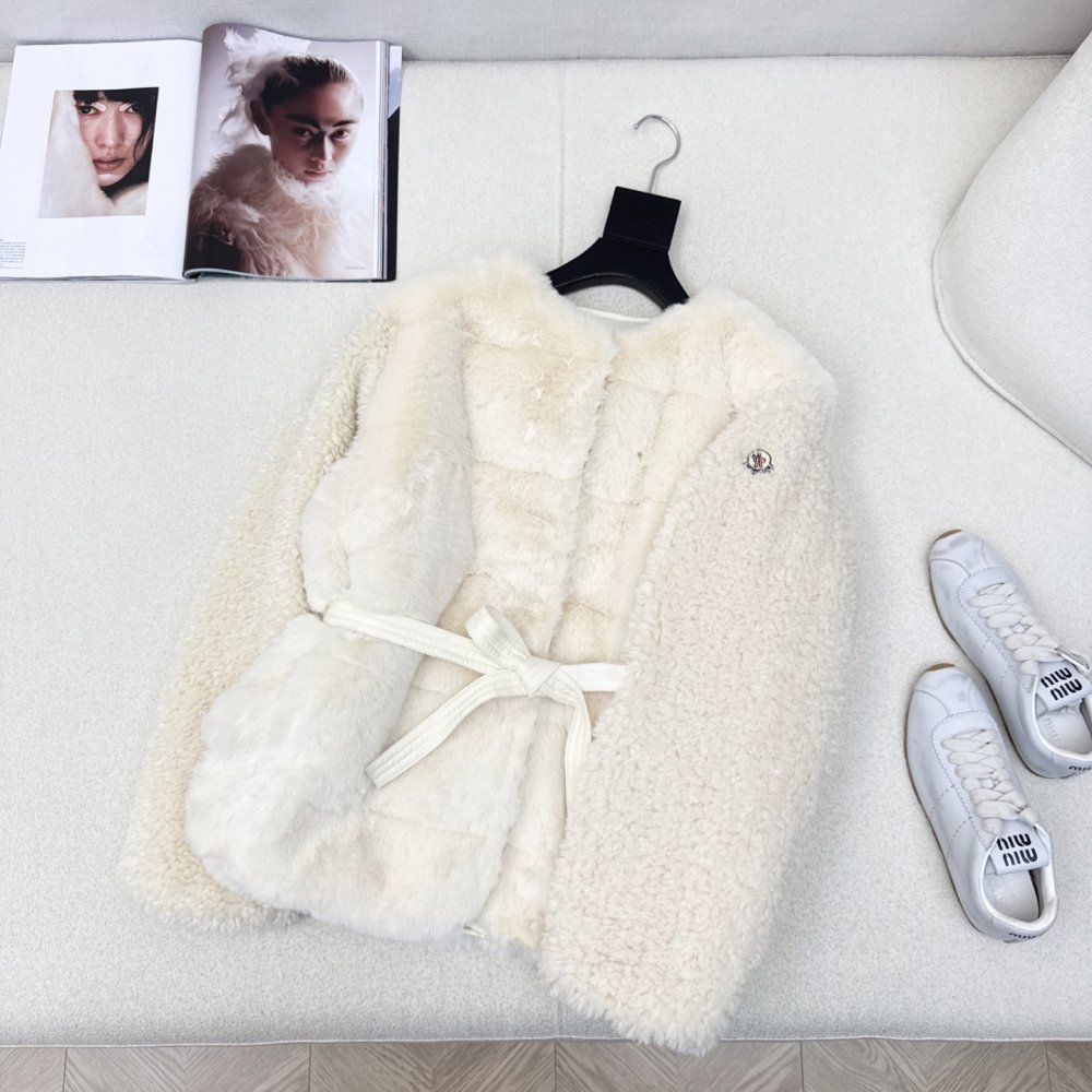 Куртка пуховик меховая