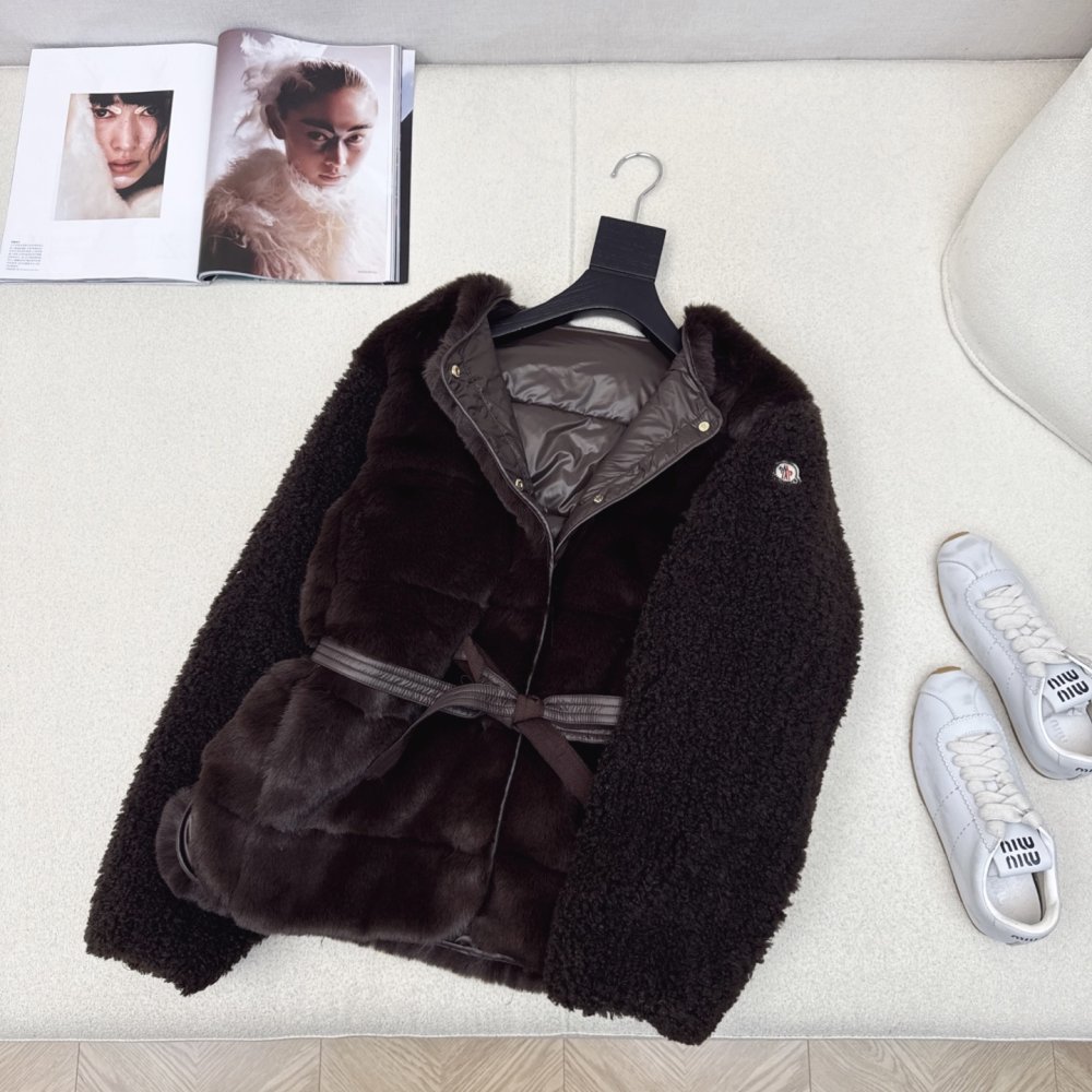 Куртка пуховик меховая фото 5