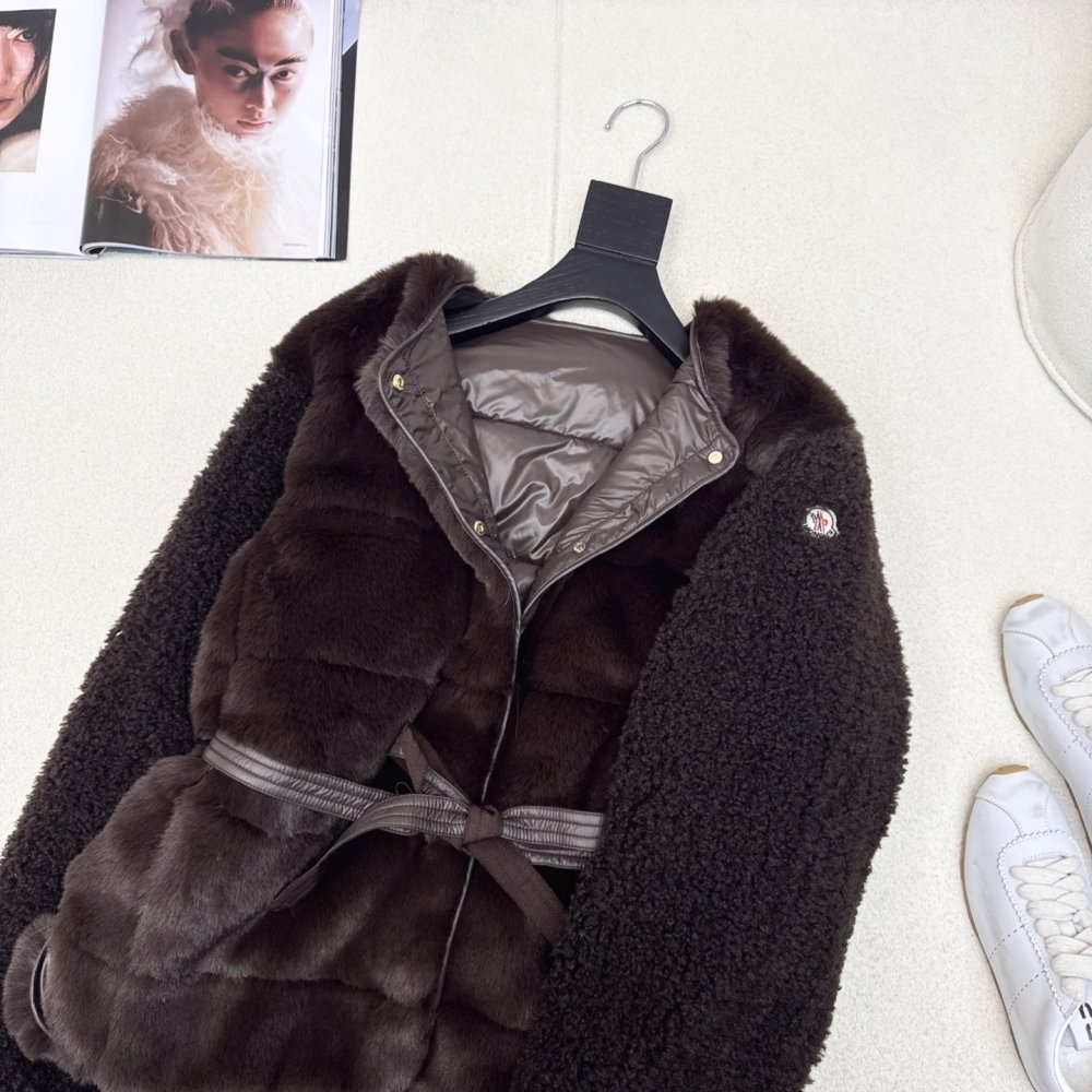 Куртка пуховик меховая фото 6