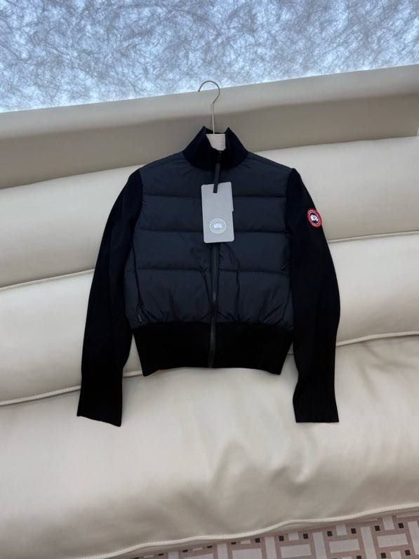 Куртка пуховик з кашемировыми рукавами фото 4