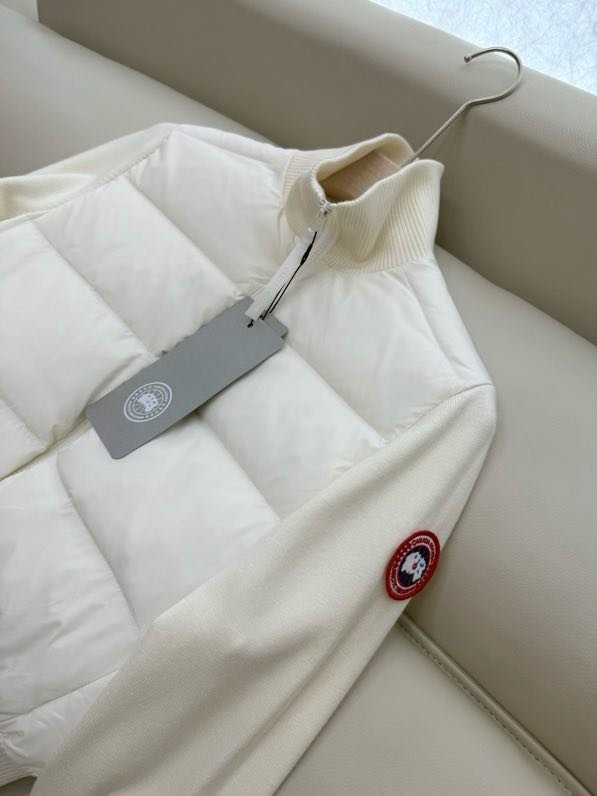 Куртка пуховик с кашемировыми рукавами фото 6