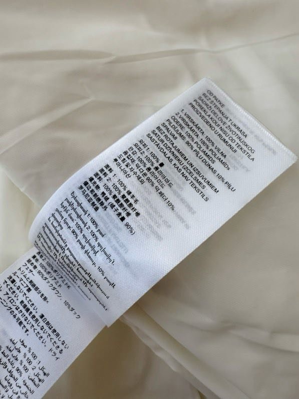 Куртка пуховик с кашемировыми рукавами фото 8