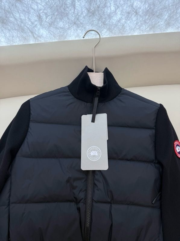 Куртка пуховик з кашемировыми рукавами фото 8