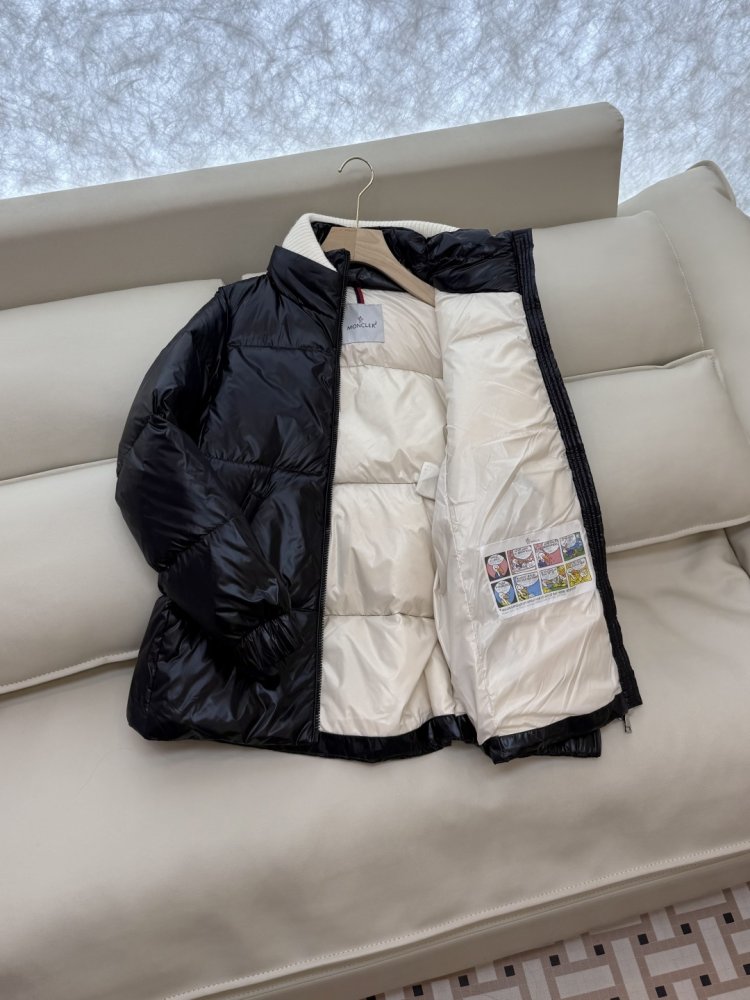 Куртка пуховик с воротником-стойкой фото 4