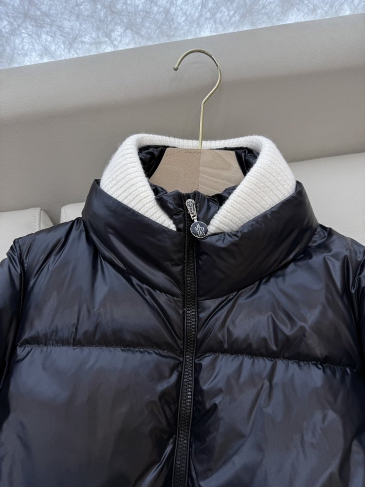 Куртка пуховик с воротником-стойкой фото 6