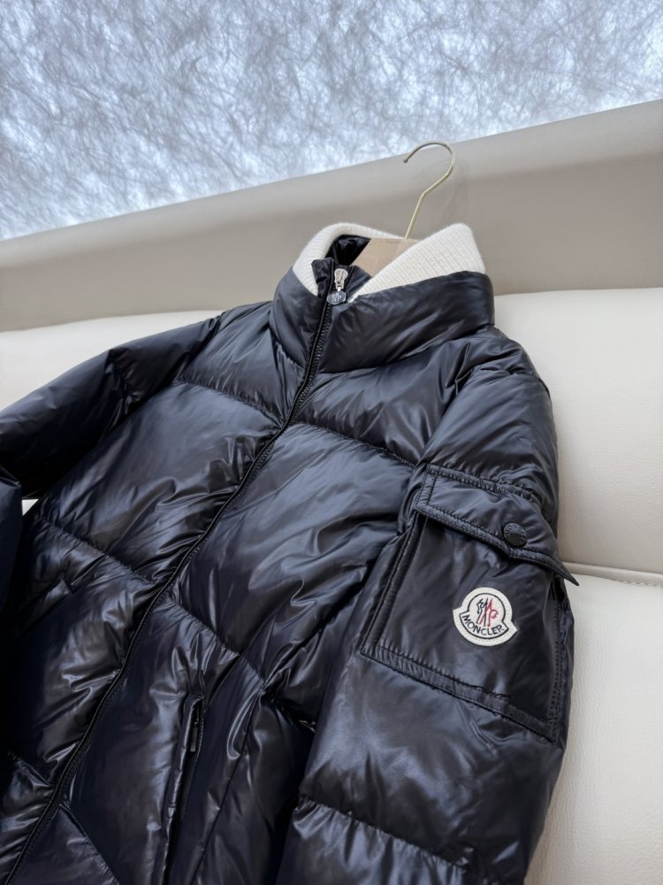 Куртка пуховик с воротником-стойкой фото 7