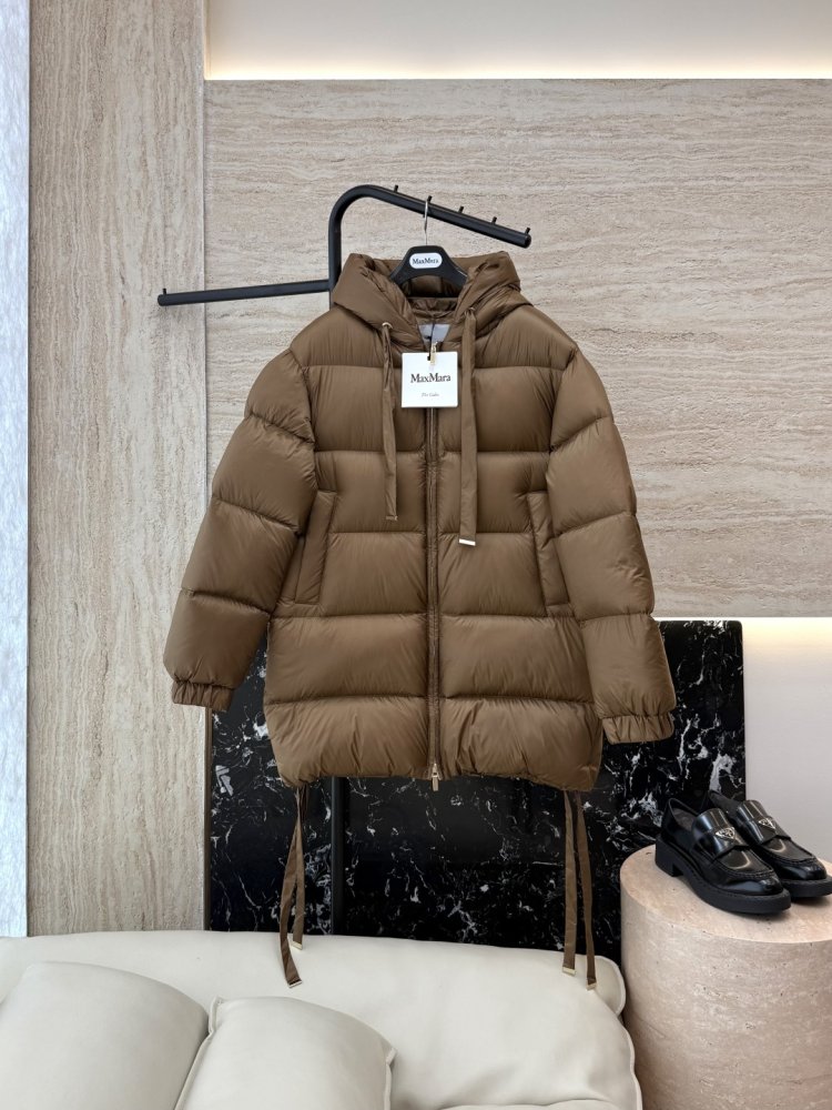 Куртка пуховик средней длины