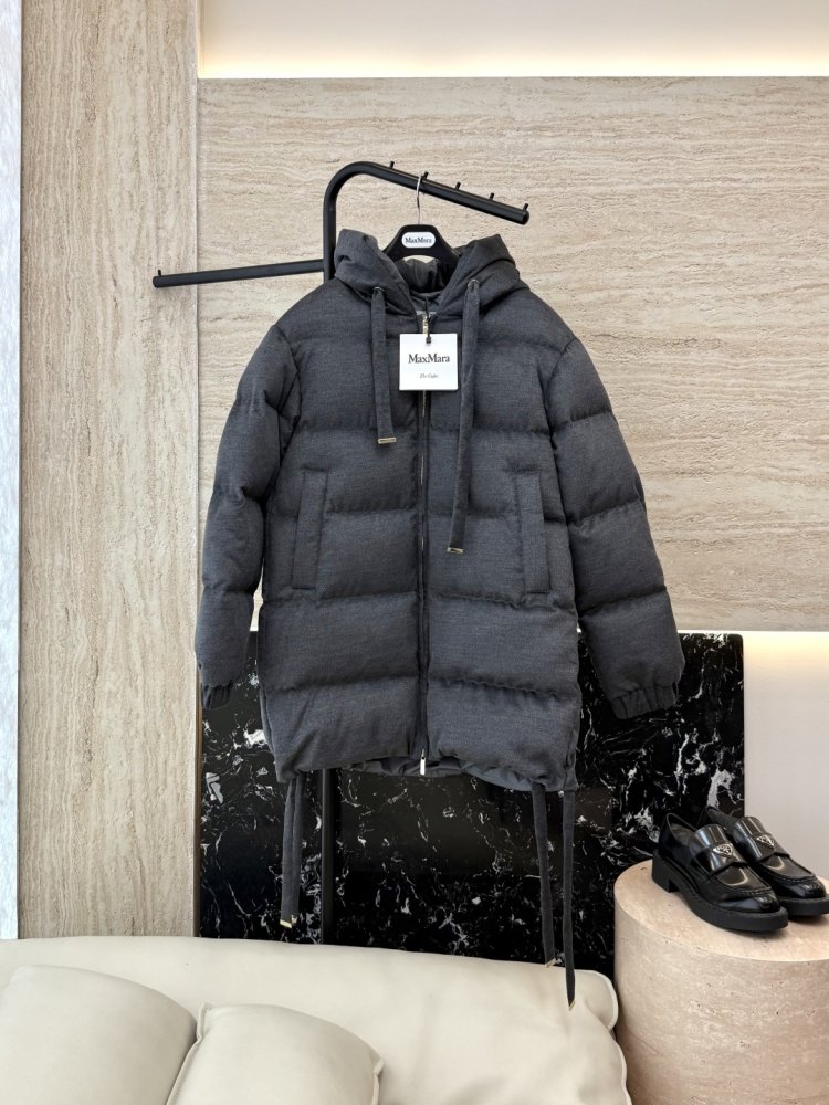 Куртка пуховик средней длины