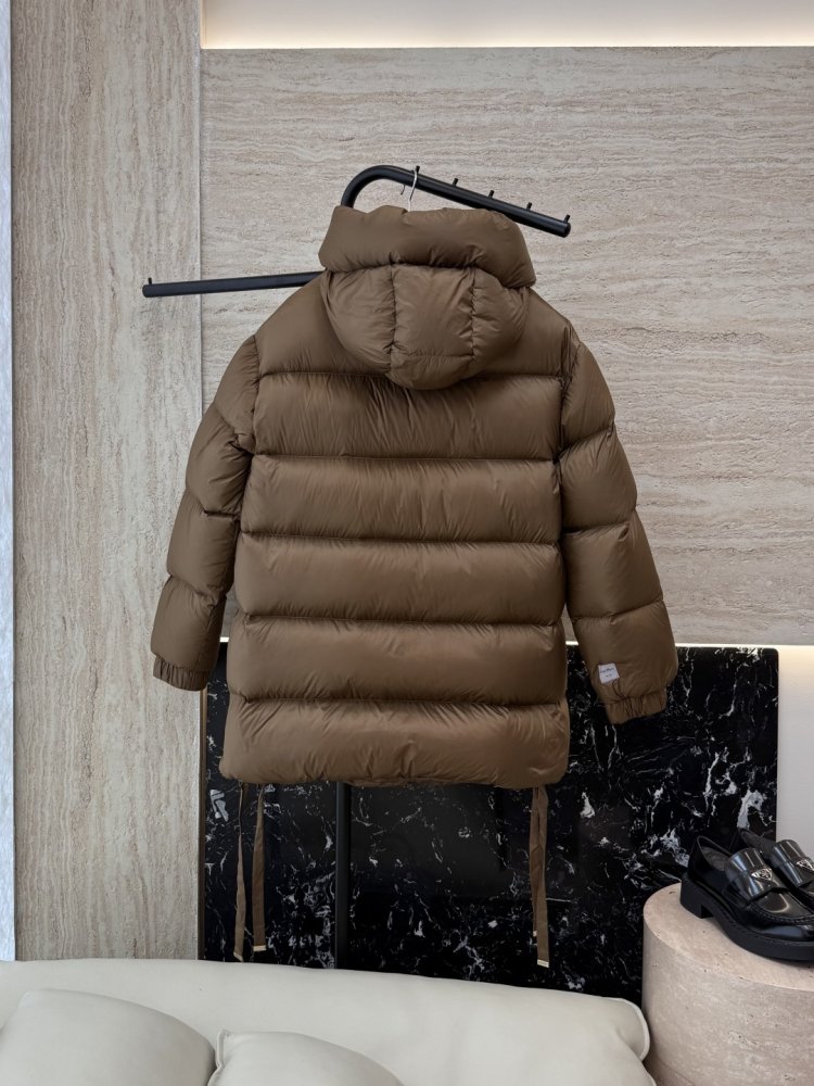 Куртка пуховик средней длины фото 2