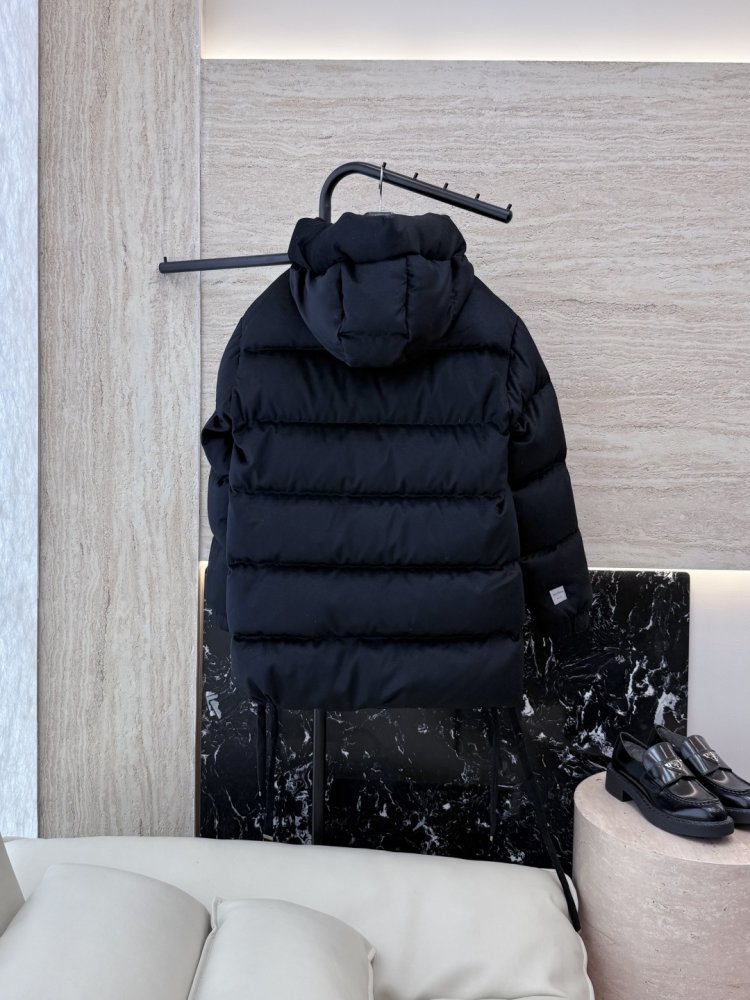 Куртка пуховик средней длины фото 2