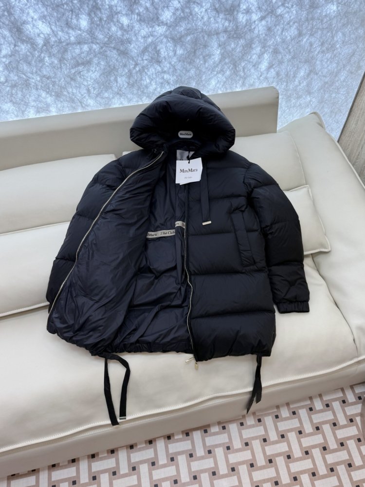 Куртка пуховик средней длины фото 4