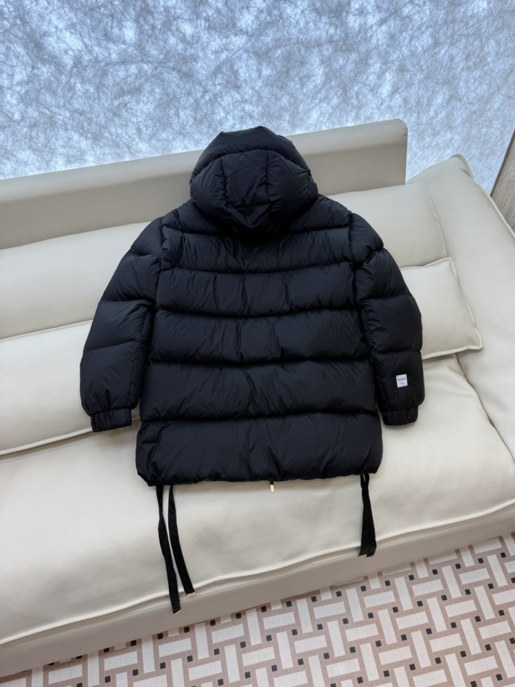 Куртка пуховик средней длины фото 5