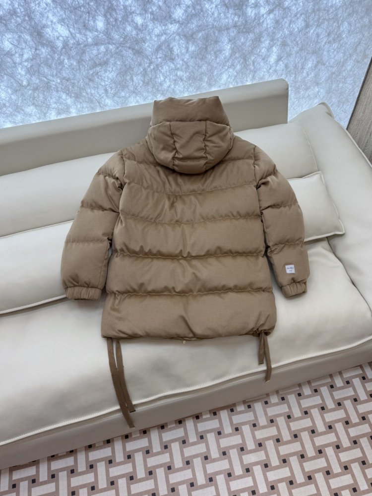 Куртка пуховик средней длины фото 5