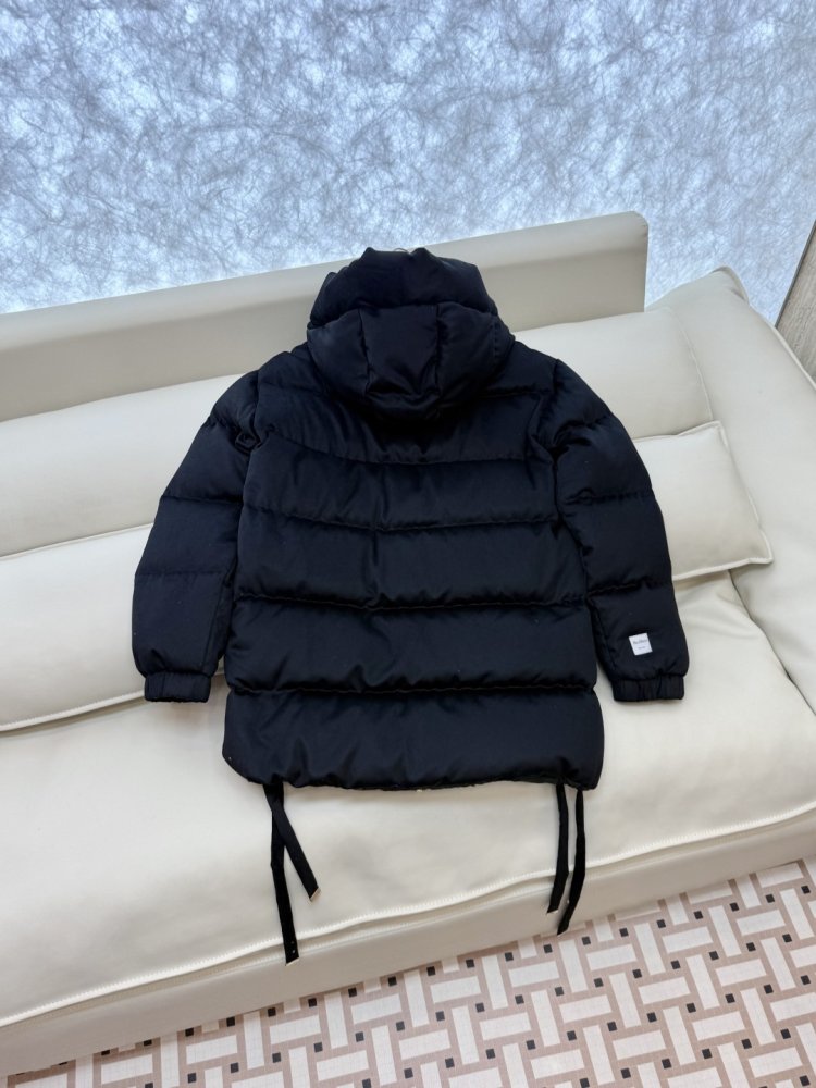 Куртка пуховик средней длины фото 5