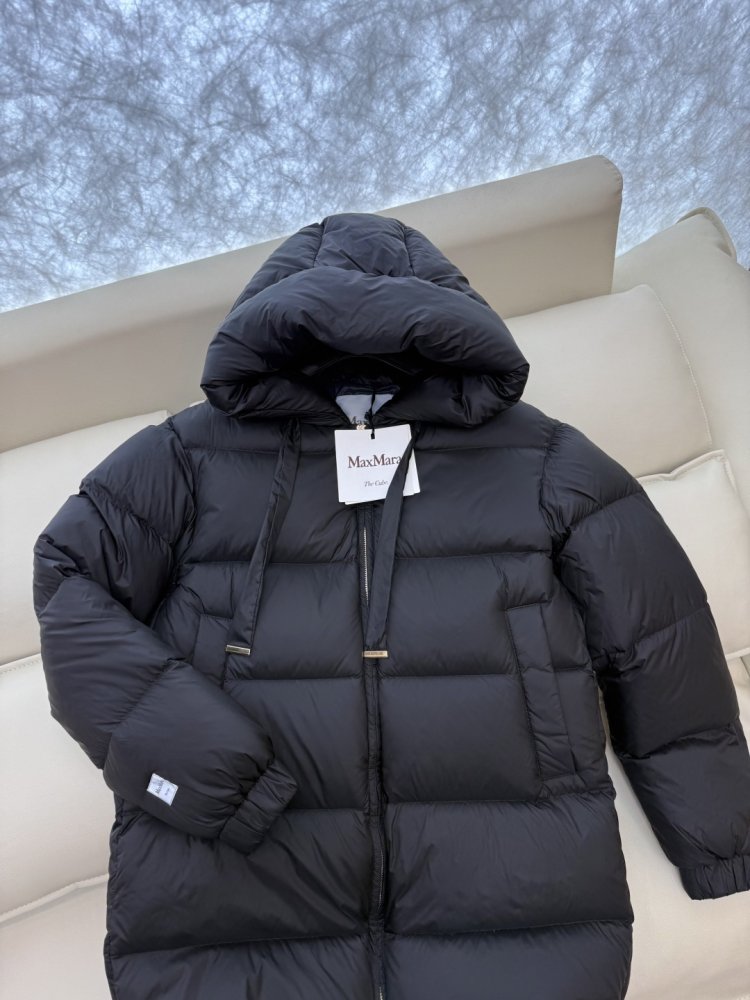 Куртка пуховик средней длины фото 6