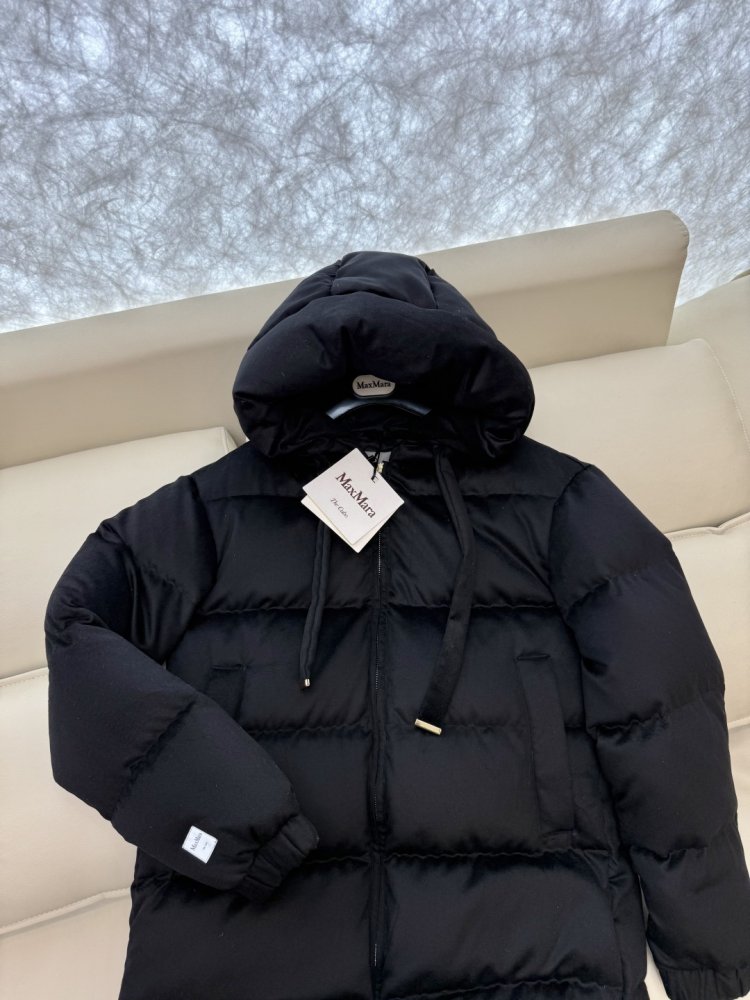 Куртка пуховик средней длины фото 6