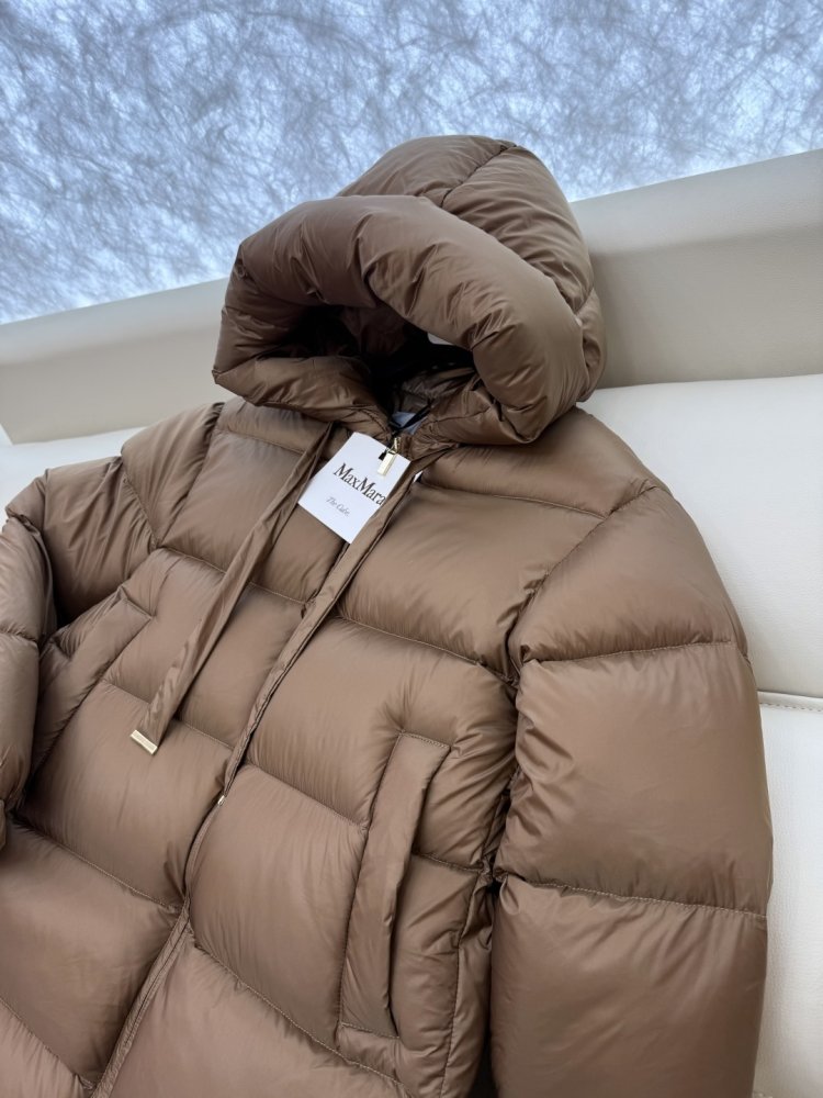 Куртка пуховик средней длины фото 7