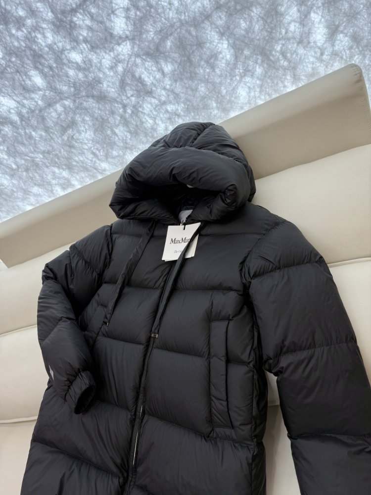 Куртка пуховик средней длины фото 7