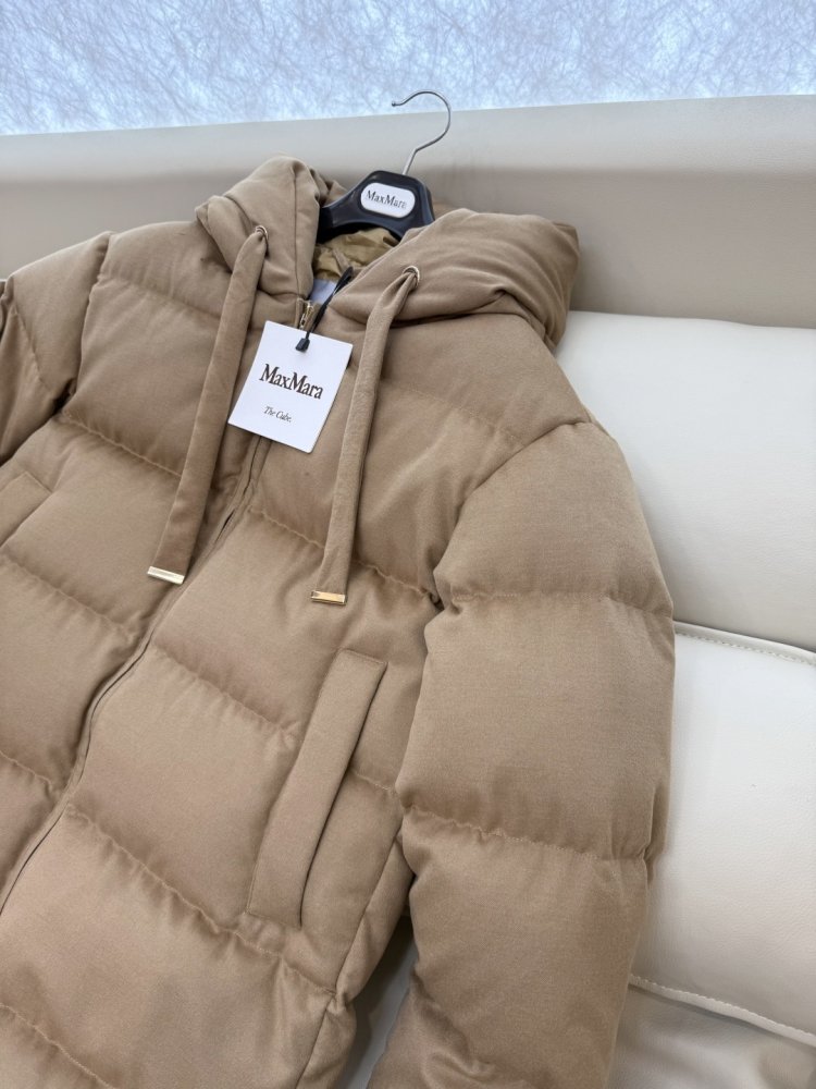 Куртка пуховик средней длины фото 7