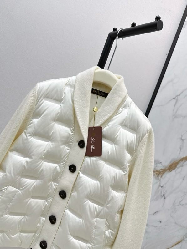 Куртка пуховик женская с кашемировыми рукавами фото 3