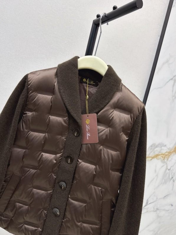 Куртка пуховик женская с кашемировыми рукавами фото 4