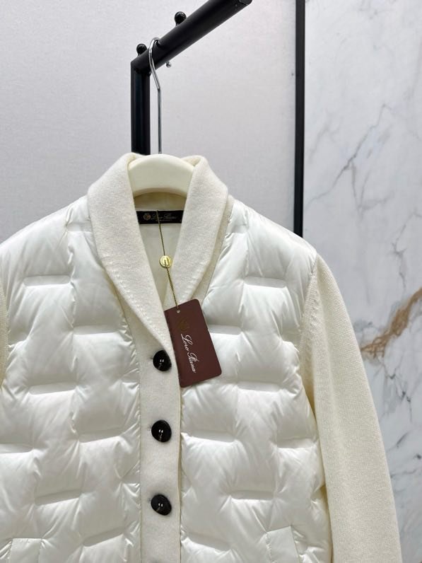 Куртка пуховик женская с кашемировыми рукавами фото 6