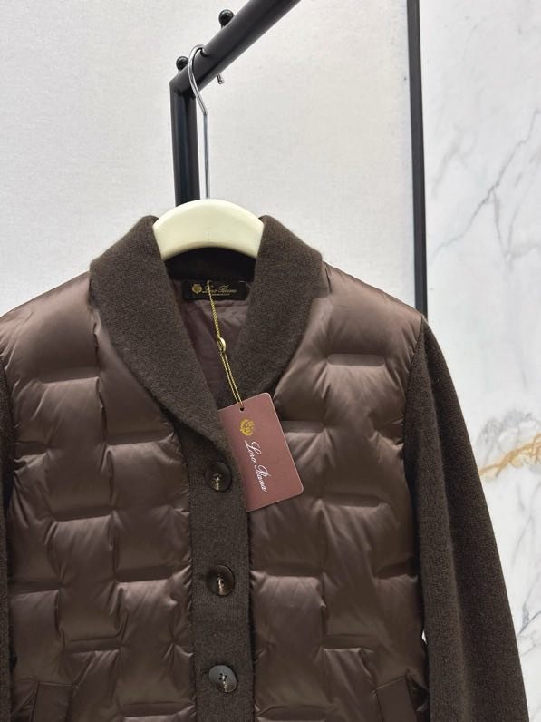 Куртка пуховик женская с кашемировыми рукавами фото 6